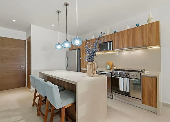 Aqua Two Bedroom Ocean View With Hot Tub 2 Min Walk To Akumal