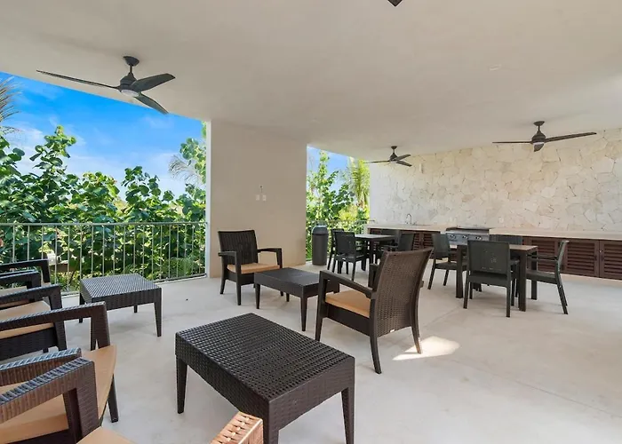 Aqua Two Bedroom Ocean View With Hot Tub 2 Min Walk To * Akumal