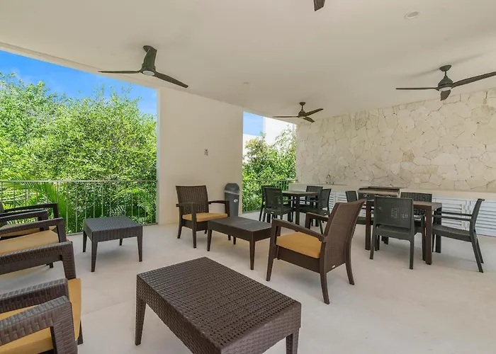 Aqua Two Bedroom Ocean View With Hot Tub 2 Min Walk To Apartment Akumal